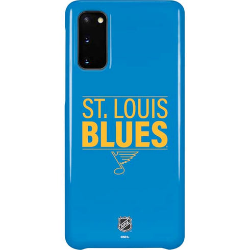 NHL St. Louis Blues Lineup Galaxy S20 Lite Case
