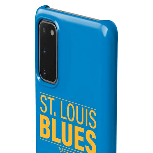 NHL St. Louis Blues Lineup Galaxy S20 Lite Case