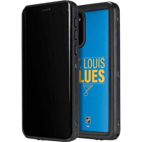 NHL St. Louis Blues Lineup Galaxy S20 Plus Waterproof Case