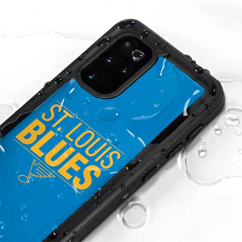 NHL St. Louis Blues Lineup Galaxy S20 Plus Waterproof Case