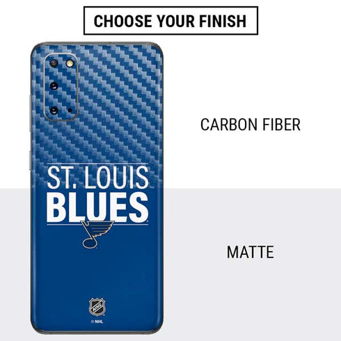 NHL St. Louis Blues Lineup Galaxy S20 Skin