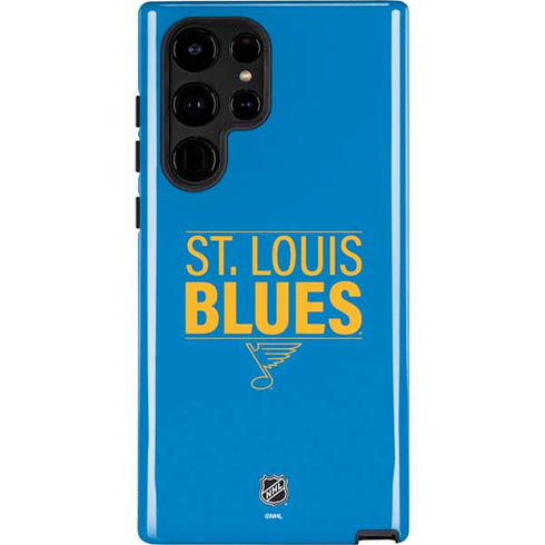 NHL St. Louis Blues Lineup Galaxy S22 Ultra Pro Case
