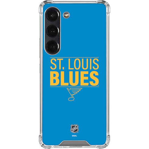 NHL St. Louis Blues Lineup Galaxy S23 Clear Case