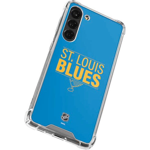 NHL St. Louis Blues Lineup Galaxy S24 FE Clear Case