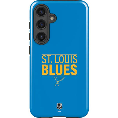 NHL St. Louis Blues Lineup Galaxy S24 Impact Case