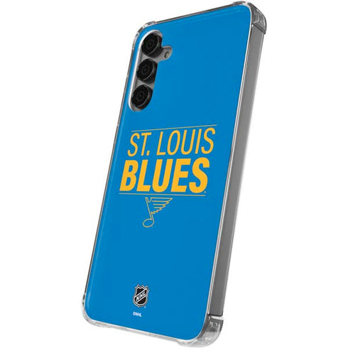 NHL St. Louis Blues Lineup Galaxy S24 Plus Clear Case