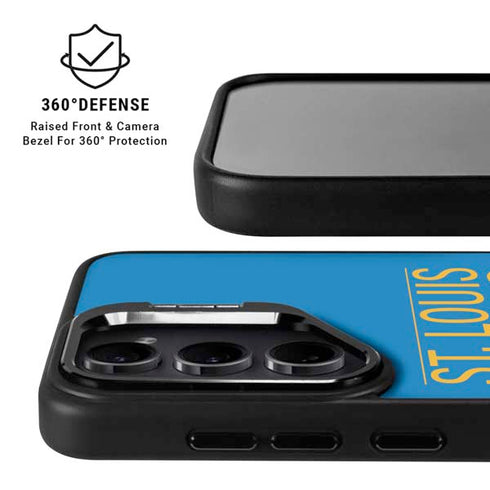 NHL St. Louis Blues Lineup Galaxy S25 Ultra Kickstand Case