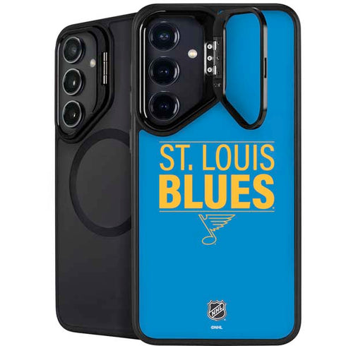 NHL St. Louis Blues Lineup Galaxy S26 Plus Kickstand Case