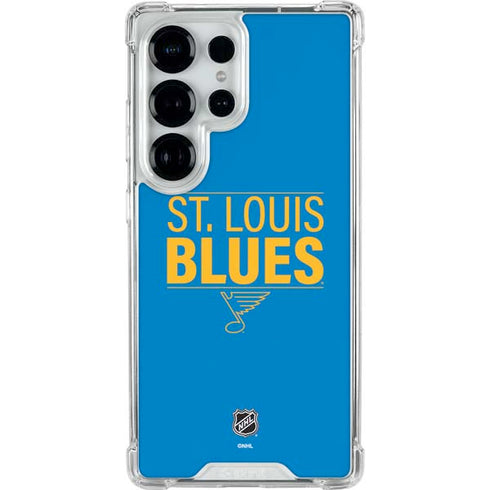 NHL St. Louis Blues Lineup Galaxy S26 Ultra Clear Case