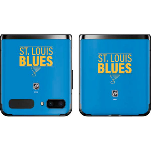 NHL St. Louis Blues Lineup Galaxy Z Flip Skin