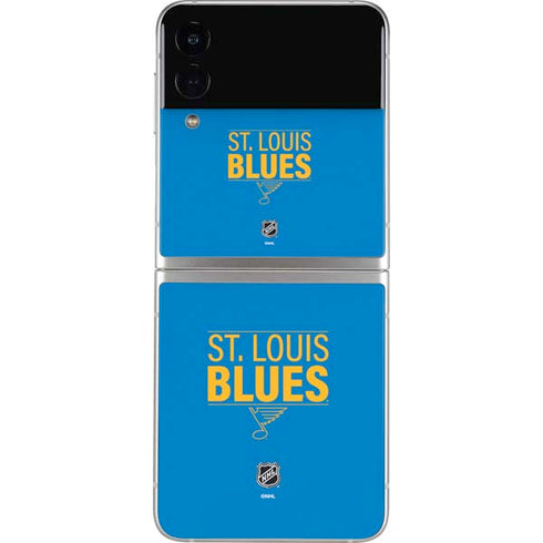 NHL St. Louis Blues Lineup Galaxy Z Flip3 5G Skin