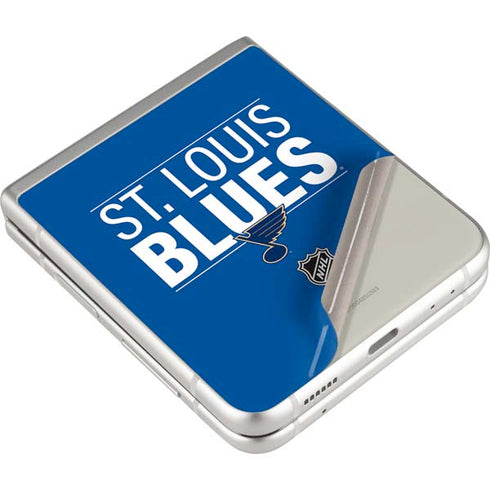 NHL St. Louis Blues Lineup Galaxy Z Flip4 5G Skin