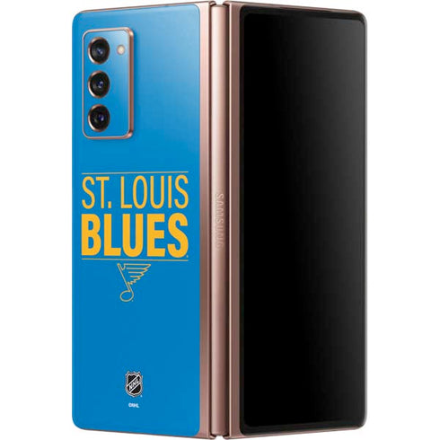 NHL St. Louis Blues Lineup Galaxy Z Fold2 5G Skin