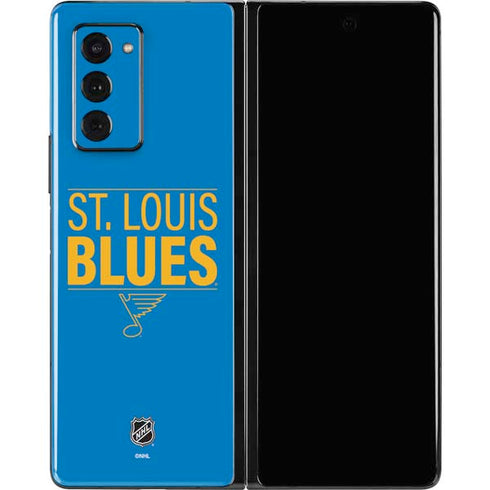 NHL St. Louis Blues Lineup Galaxy Z Fold2 5G Skin
