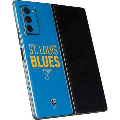 NHL St. Louis Blues Lineup Galaxy Z Fold2 5G Skin