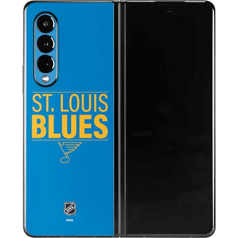 NHL St. Louis Blues Lineup Galaxy Z Fold3 5G Skin