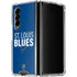 NHL St. Louis Blues Lineup Galaxy Z Fold4 5G Clear Case