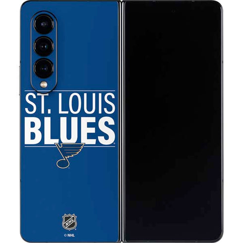 NHL St. Louis Blues Lineup Galaxy Z Fold4 5G Skin