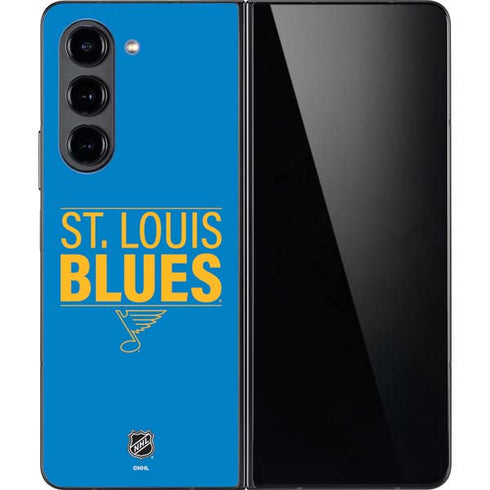 NHL St. Louis Blues Lineup Galaxy Z Fold5 5G Skin