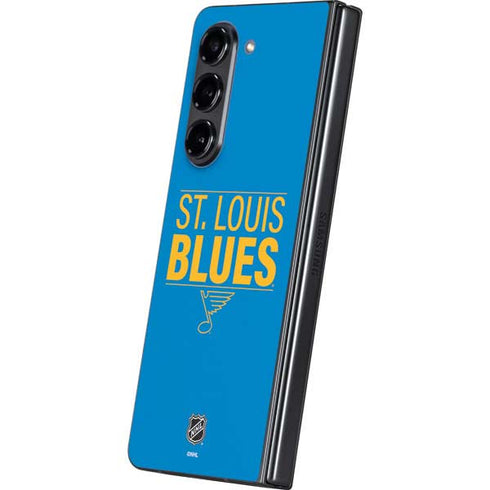 NHL St. Louis Blues Lineup Galaxy Z Fold5 5G Skin