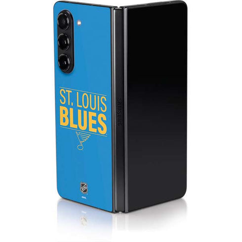 NHL St. Louis Blues Lineup Galaxy Z Fold5 5G Skin