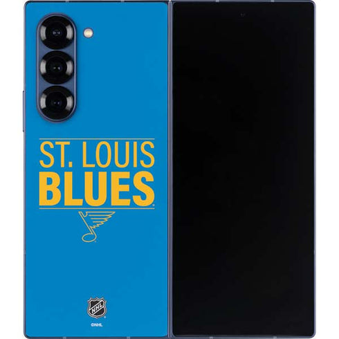 NHL St. Louis Blues Lineup Galaxy Z Fold6 Skin