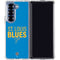 NHL St. Louis Blues Lineup Galaxy Z Fold7 Clear Case
