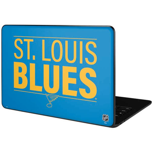 NHL St. Louis Blues Lineup Google Pixelbook Go Skin