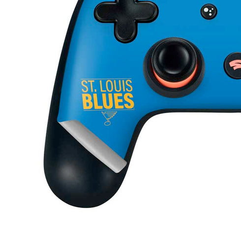 NHL St. Louis Blues Lineup Google Stadia Controller Skin