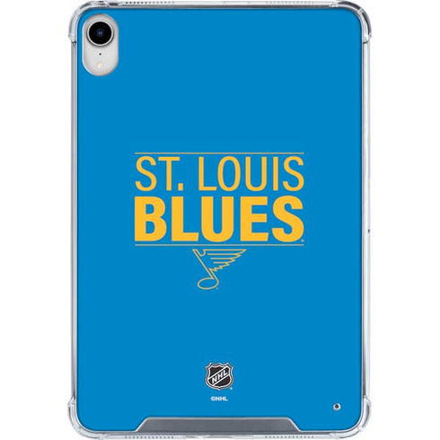 NHL St. Louis Blues Lineup iPad 11th Gen (2025) Clear Case