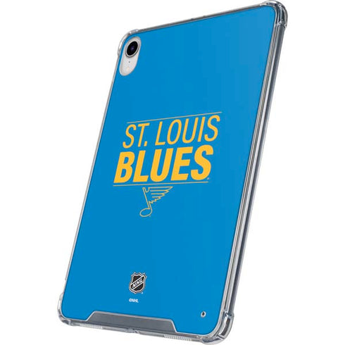 NHL St. Louis Blues Lineup iPad 11th Gen (2025) Clear Case