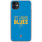 NHL St. Louis Blues Lineup iPhone 11 Clear Case