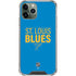 NHL St. Louis Blues Lineup iPhone 11 Pro Max Clear Case