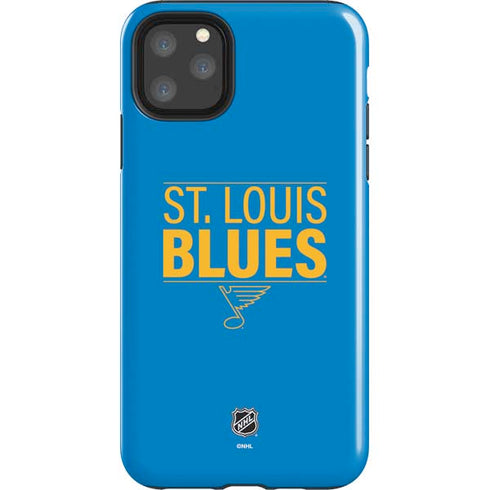 NHL St. Louis Blues Lineup iPhone 11 Pro Max Impact Case