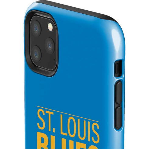 NHL St. Louis Blues Lineup iPhone 11 Pro Max Impact Case