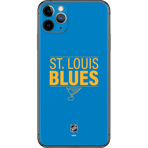 NHL St. Louis Blues Lineup iPhone 11 Pro Max Skin