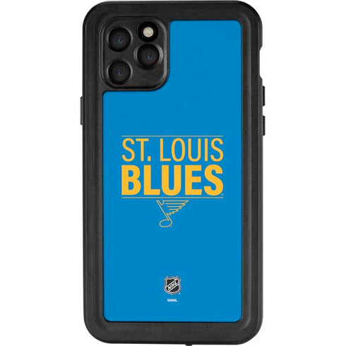 NHL St. Louis Blues Lineup iPhone 11 Pro Waterproof Case