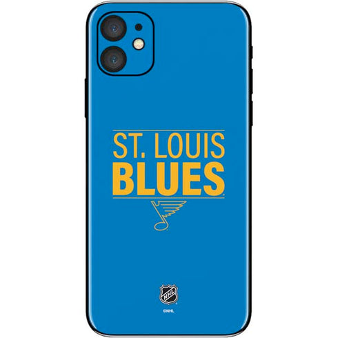 NHL St. Louis Blues Lineup iPhone 11 Skin