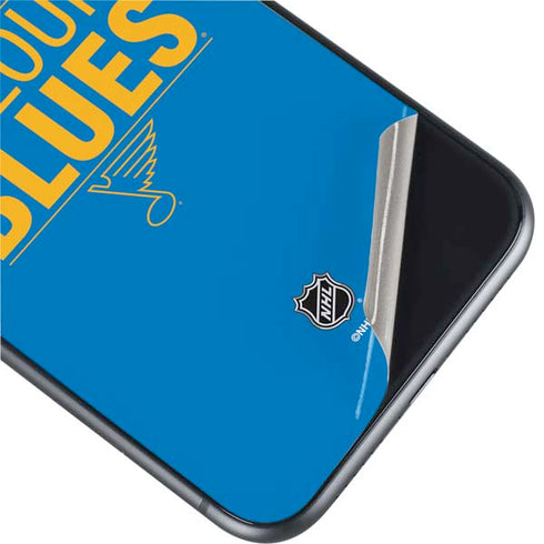 NHL St. Louis Blues Lineup iPhone 11 Skin
