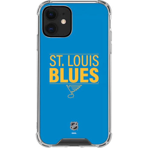 NHL St. Louis Blues Lineup iPhone 12 Clear Case