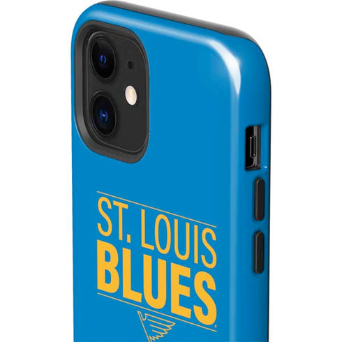 NHL St. Louis Blues Lineup iPhone 12 Impact Case