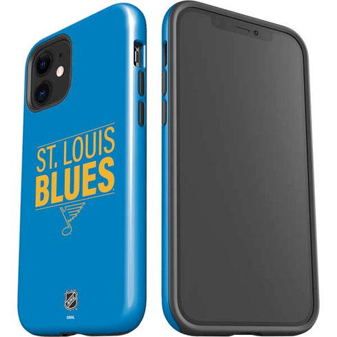 NHL St. Louis Blues Lineup iPhone 12 Impact Case