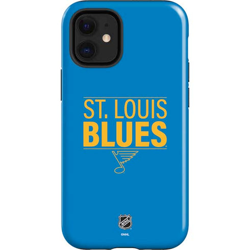NHL St. Louis Blues Lineup iPhone 12 Mini Impact Case