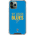 NHL St. Louis Blues Lineup iPhone 12 Pro Max Clear Case