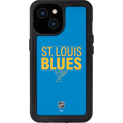 NHL St. Louis Blues Lineup iPhone 13 Mini Waterproof Case