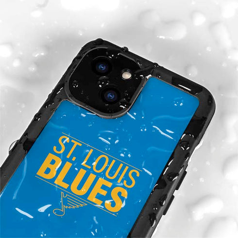 NHL St. Louis Blues Lineup iPhone 13 Mini Waterproof Case