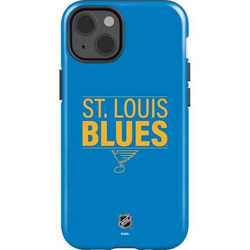 NHL St. Louis Blues Lineup iPhone 14 Impact Case