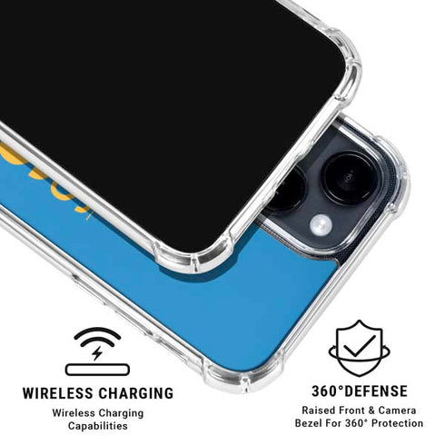 NHL St. Louis Blues Lineup iPhone 14 Plus Clear Case