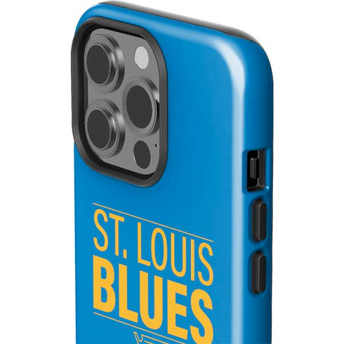 NHL St. Louis Blues Lineup iPhone 14 Pro Impact Case