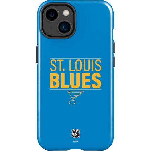 NHL St. Louis Blues Lineup iPhone 15 Impact Case
